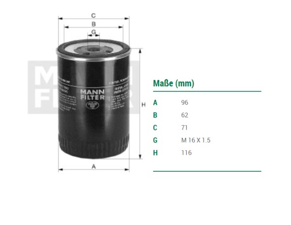 MANN MANN-Filter WK 930/5 - Stück