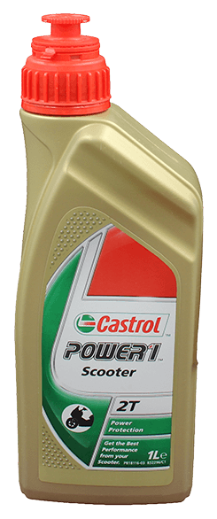 Castrol  Power 1 Scooter 2T - 1L Dose