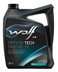 Wolf Oil Officialtech 5W20 MS-FE - 5L Kanne