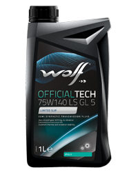Wolf Oil Officialtech 75W140 LS GL 5 - 1L Dose