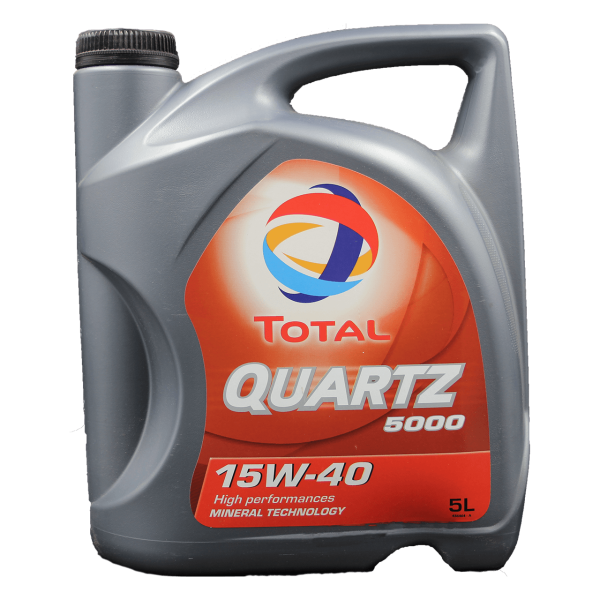 Total Quartz 5000 15W-40 - 5L Kanne