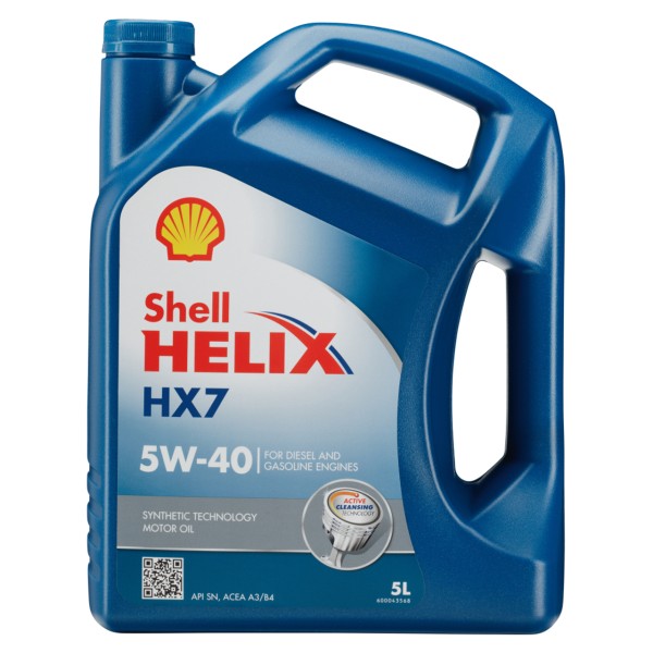 Shell Helix HX7 5W-40 - 5L Kanne