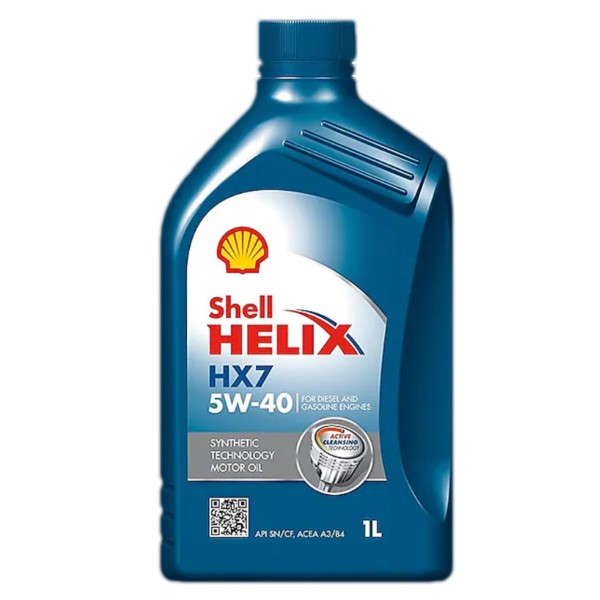 Shell Helix HX7 5W-40 - 1L Dose