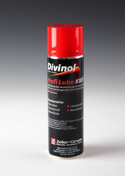 Zeller & Gmelin Divinol Profi Lube KWS Spray  - 500ml Dose