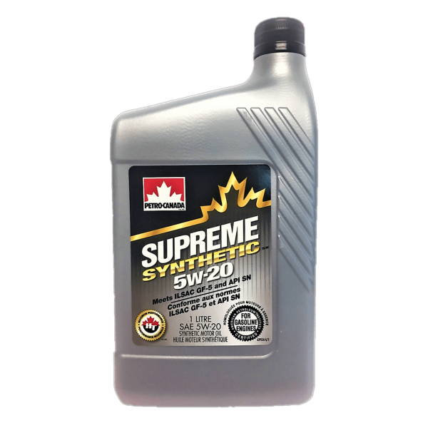 Petro-Canada Supreme Synthetic 5W-20 - 1L Dose