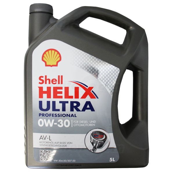 Shell Helix Ultra Professional AV-L 0W-30 - 5L Kanne