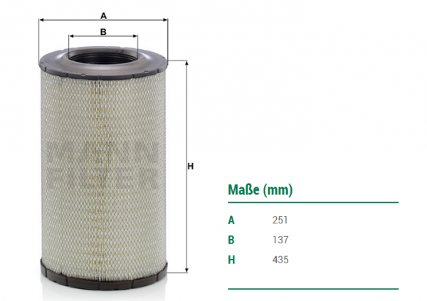 MANN MANN-Filter C 25 995 - Stück