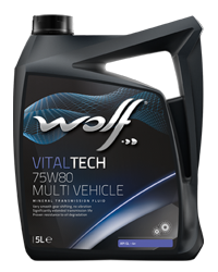 Wolf Oil Vitaltech 75W80 Multi Vehicle  - 5L Kanne