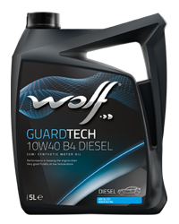 Wolf Oil Guardtech 10W40 B4 Diesel - 5L Kanne