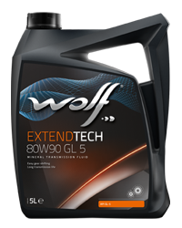 Wolf Oil Extendtech 80W90 GL 5 - 5L Kanne