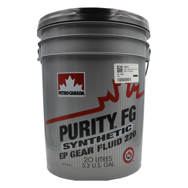 Petro-Canada Purity FG Synthetic EP Gear Fluid 220 - 20L Kanne