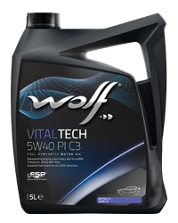 Wolf Oil Vitaltech 5W40 PI C3 - 5L Kanne