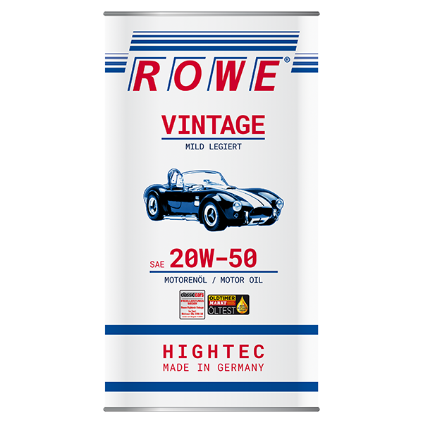 ROWE Hightec Vintage SAE 20W-50 mild legiert - 5L Kanne