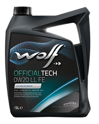 Wolf Oil Officialtech 0W20 LL FE - 5L Kanne