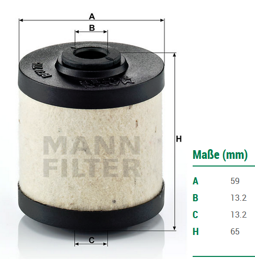 MANN MANN-Filter BFU 715 - Stück