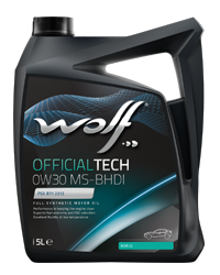 Wolf Oil Officialtech 0W30 MS-BHDI - 5L Kanne
