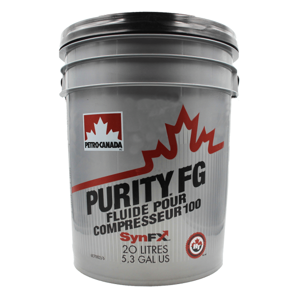 Petro-Canada Purity FG Compressor Fluid 100 - 20L Kanne